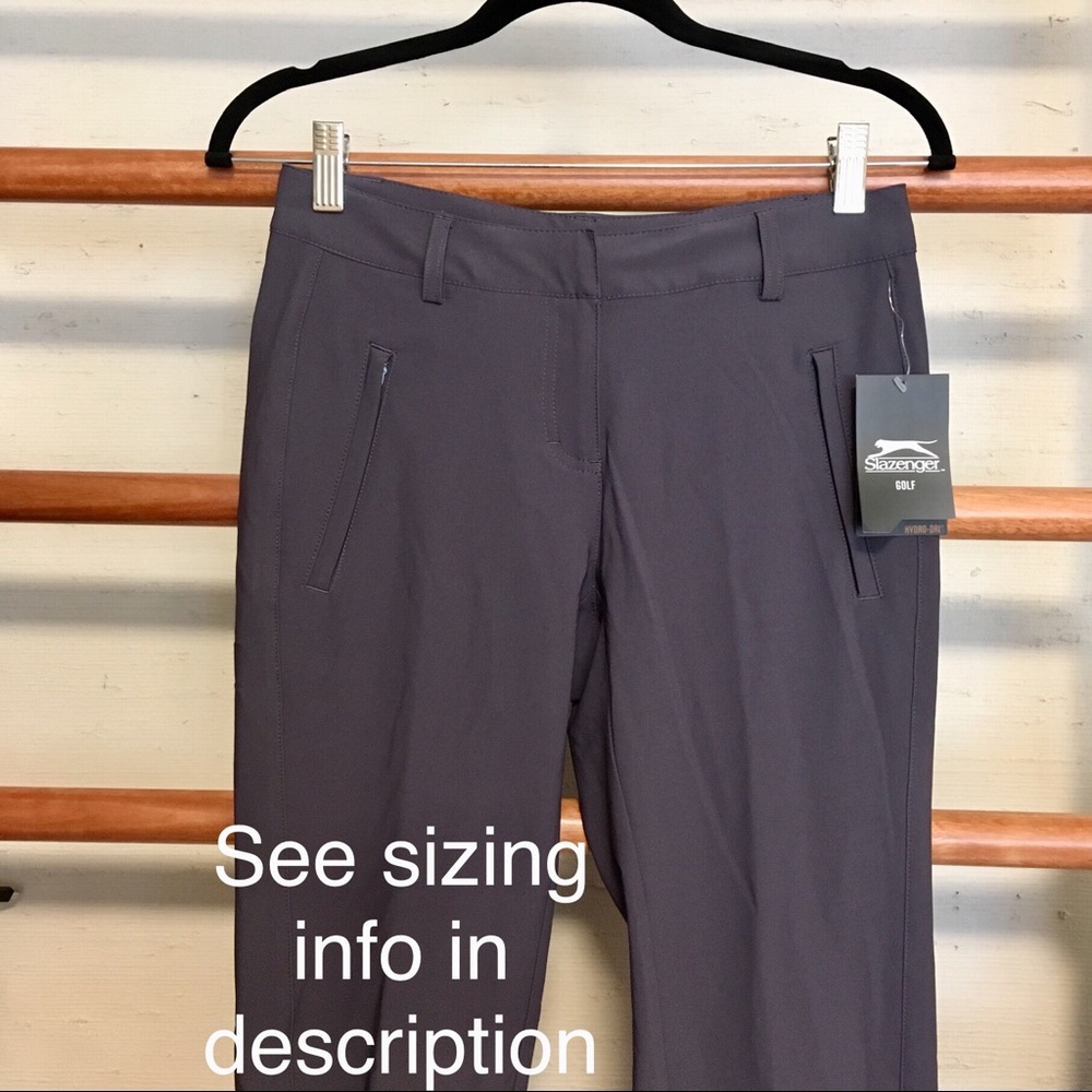 NWT Slazenger Size 0 Golfing Pants
